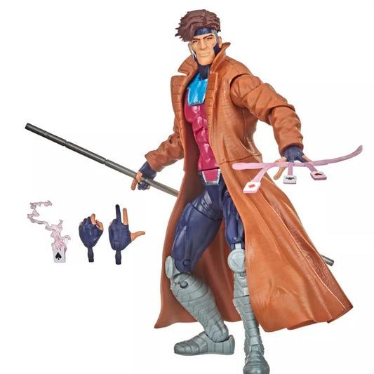 Hasbro Marvel Legends 6" Retro Collection X-Men Gambit Figure (Target Exclusive)