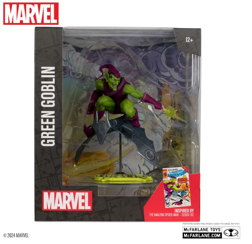 Green Goblin (The Amazing Spider-Man #312) Chase Figure - Platinum