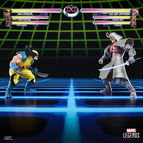 Marvel Legends Gamerverse Wolverine vs. Silver Samurai 2-Pack – 6-Inch Figures