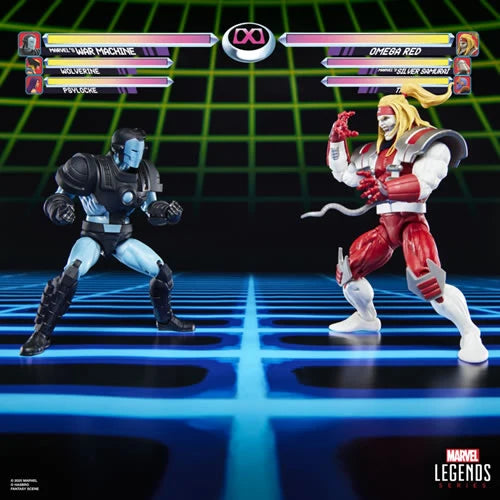Marvel Legends Gamerverse War Machine vs Omega Red 2-Pack (Marvel vs. Capcom Inspired)