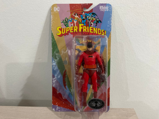 DC Retro Super Friends Red Batman 6-Inch Action Figure – Platinum Chase Edition