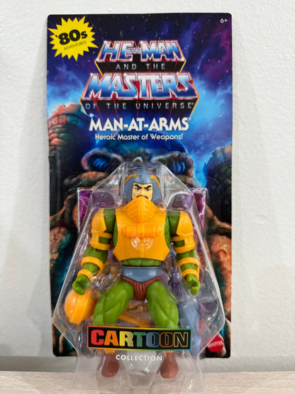 Masters of the Universe Origins Cartoon Collection Man-At-Arms Action Figure (Substandard)