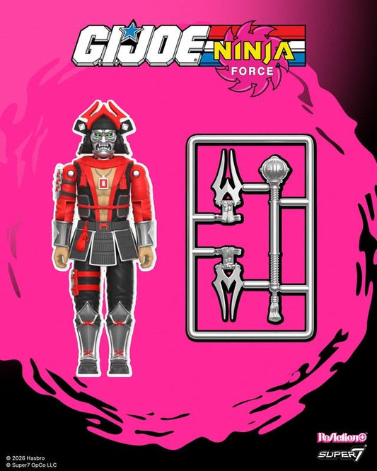 G.I. Joe ReAction+ Ninja Force Destro 3.75" Action Figure