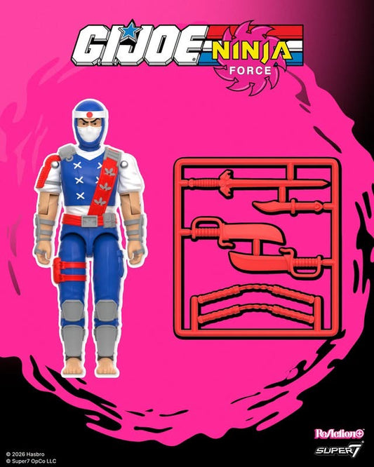 G.I. Joe ReAction+ Ninja Force Quick Kick 3.75" Action Figure - Unpunched