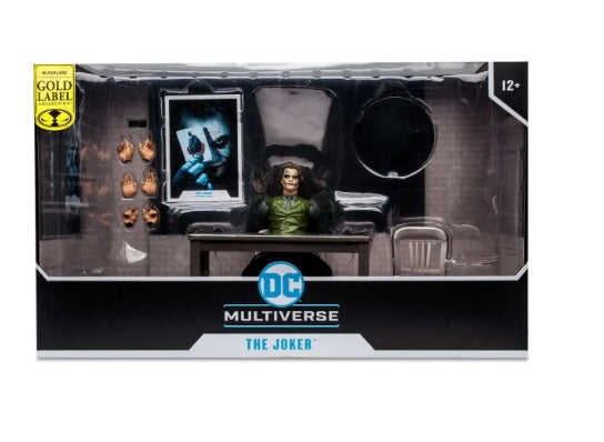 The Joker Interrogation Room (The Dark Knight) Gold Label 7" Figure – Exclusive