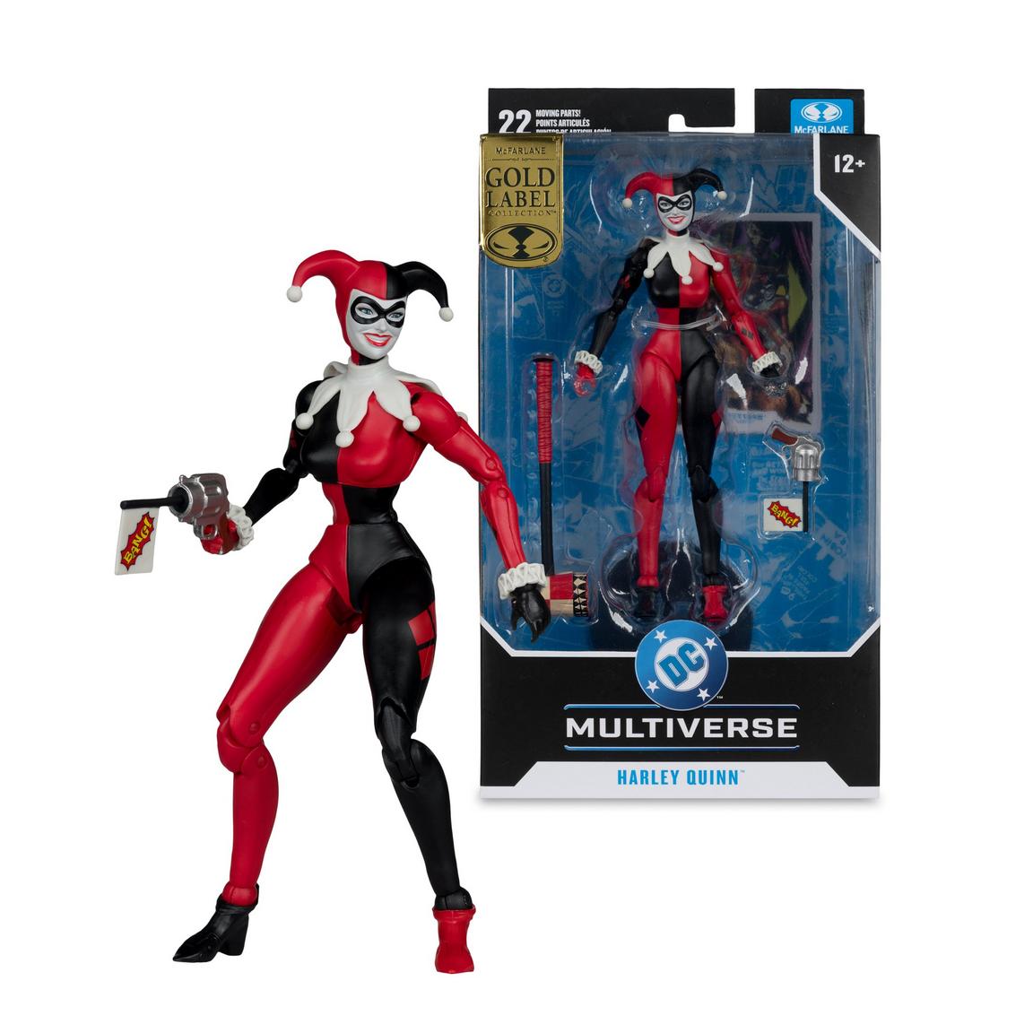 McFarlane Toys DC Multiverse Harley Quinn (Gold Label) 7" Action Figure
