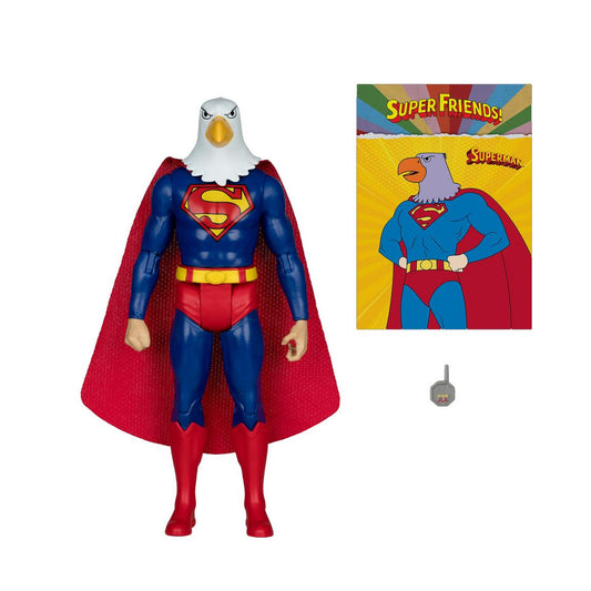 McFarlane Toys DC Super Friends Warpland Superman 6" Retro Action Figure