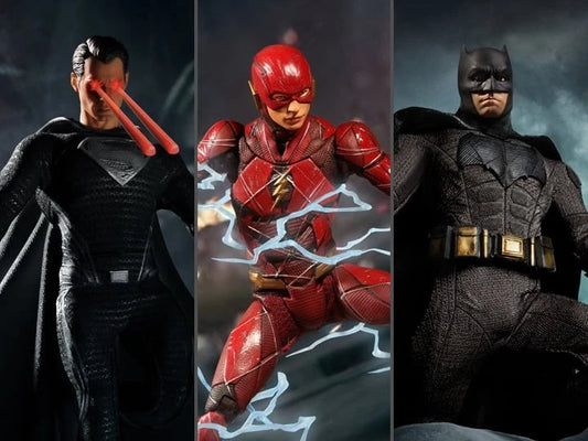 Mezco One:12 Collective Steel Deluxe Boxed Set Zack Snyder Justice League Figure