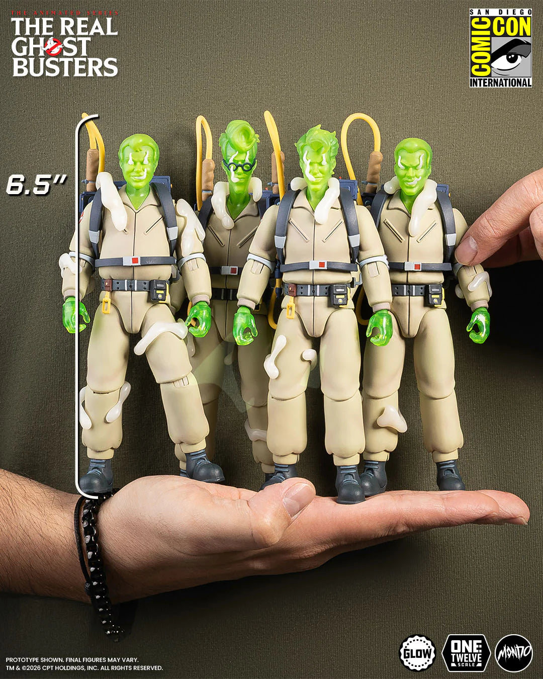 The Real Ghostbusters: Citizen Ghost 1/12 Scale Figure Set – Timed Edition