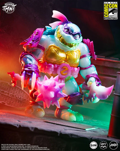 Mondo Teenage Mutant Ninja Turtles Slash Soft Vinyl Figure – Mutagen Glow Variant