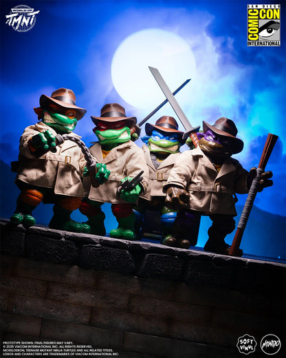 Mondo Teenage Mutant Ninja Turtles Undercover Turtles Soft Vinyl Figures 4-Pack – SDCC 2026 Exclusive