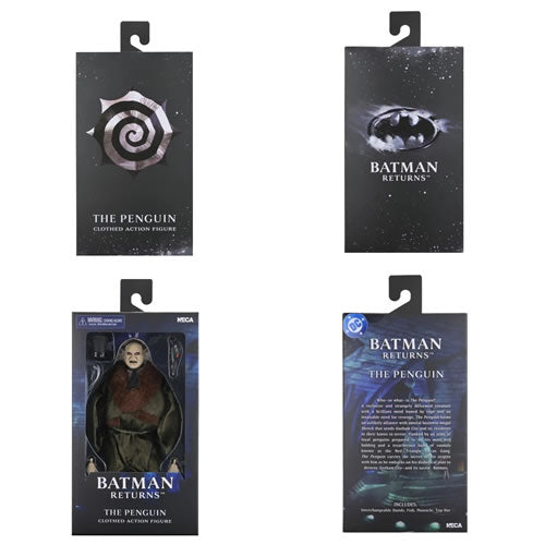 NECA Batman Returns (1992) The Penguin 8" Retro Clothed Action Figure