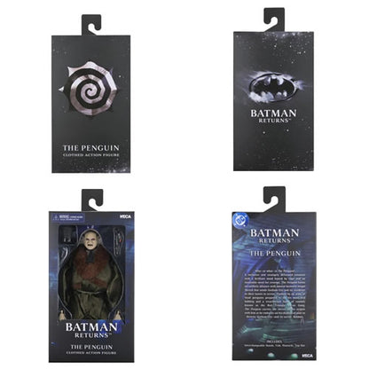 NECA Batman Returns (1992) The Penguin 8" Retro Clothed Action Figure