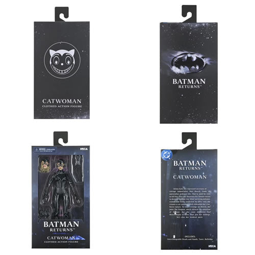 NECA Batman Returns (1992) Catwoman 8" Retro Clothed Action Figure