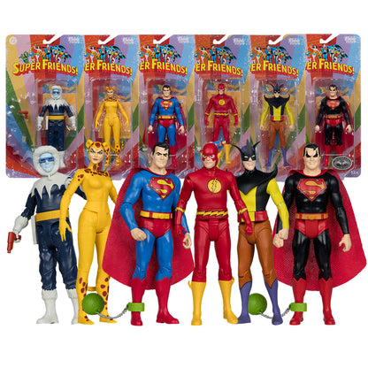 DC Retro Wave 13 Super Friends 6″ Figure Case of 6 (Includes Chase Evil Superman)