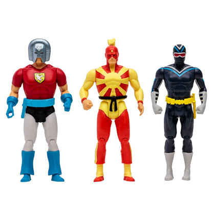 DC Super Powers Peacemaker, Judo Master, and Vigilante 4.5" Action Figure Set 3-Pack