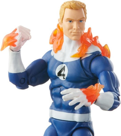 Marvel Hasbro Legends Series Fantastic Four Retro Human Torch