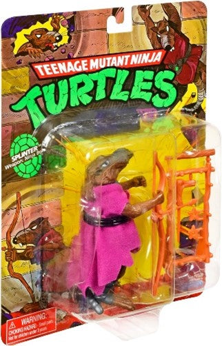 Teenage Mutant Ninja Turtles: 4” Original Classic Splinter Basic Figure