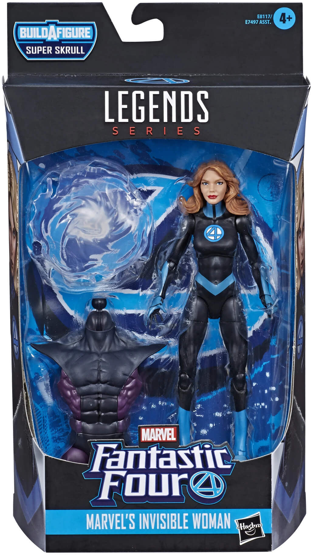 Marvel Legends Fantastic Four Invisible Woman Action Figure (Super Skrull BAF)