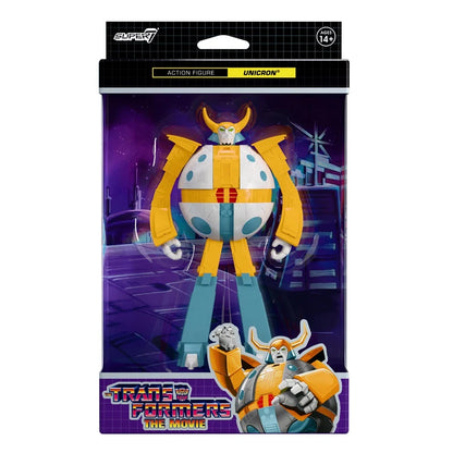 Transformers: The Movie Unicron Super7 ReAction 40th Anniversary 6" Figure