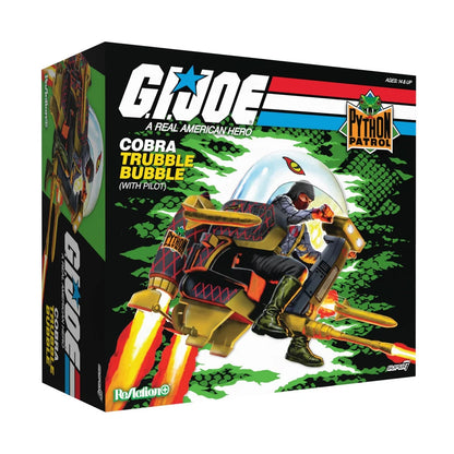 G.I. Joe Super7 ReAction+ Cobra Trooper & Trubble Bubble - Python Patrol Super7 Exclusive