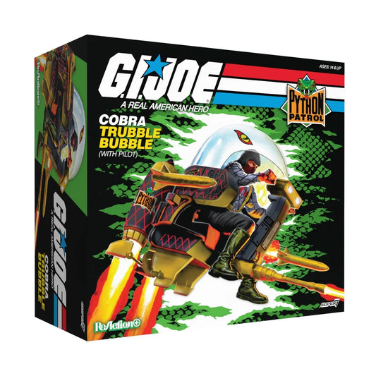 G.I. Joe Super7 ReAction+ Cobra Trooper & Trubble Bubble - Python Patrol Super7 Exclusive