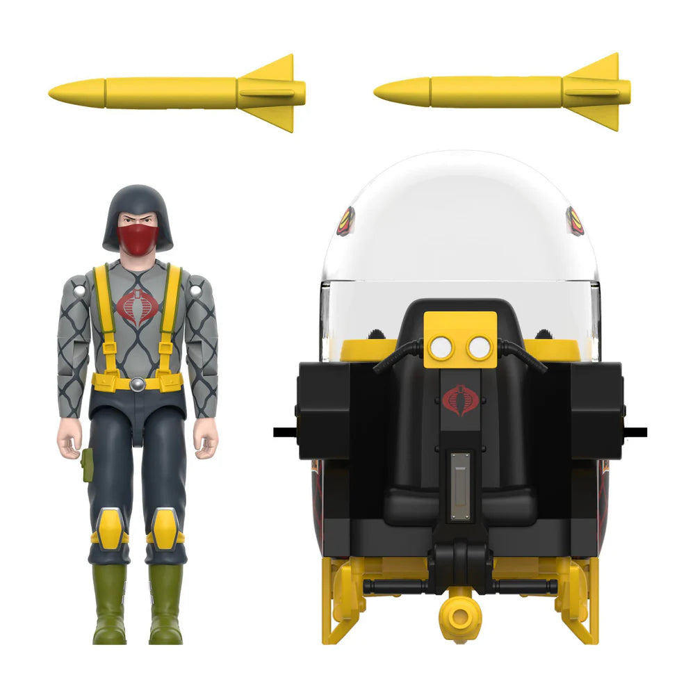G.I. Joe Super7 ReAction+ Cobra Trooper & Trubble Bubble - Python Patrol Super7 Exclusive