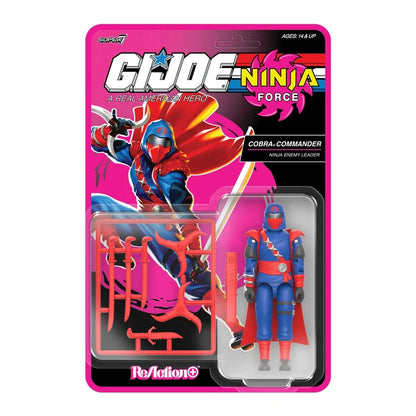 G.I. Joe ReAction+ Cobra Commander (Ninja Force) 3.75-Inch Action Figure