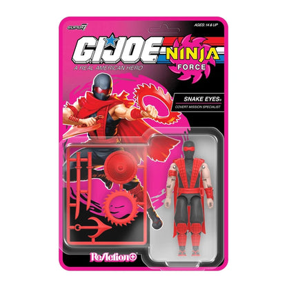 G.I. Joe ReAction+ Snake Eyes (Ninja Force) 3.75-Inch Action Figure
