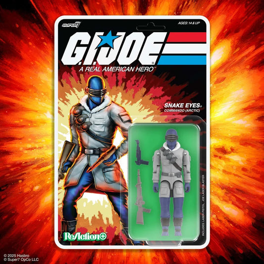G.I. Joe Arctic Snake Eyes (Movie) 3 3/4-Inch ReAction+ Figure