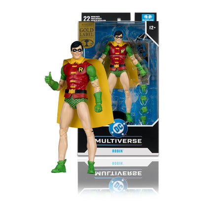 DC Multiverse Robin (Silver Age) 7" Action Figure Gold Label McFarlane Toys