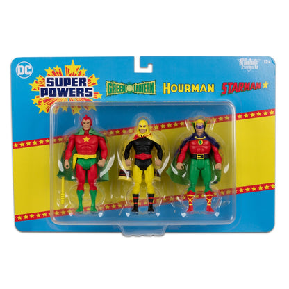 [PRE-ORDER] Green Lantern/Hourman/Starman (DC Super Powers) 3-Pack 4.5" Figures (