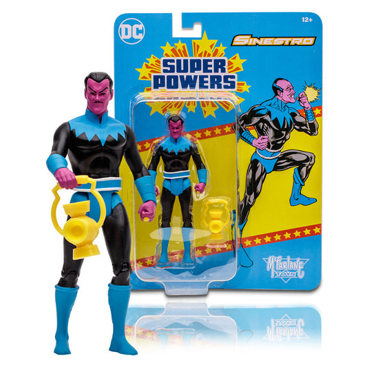 Sinestro (DC Super Powers) 4.5" Action Figure – Villainous Green Lantern Nemesis