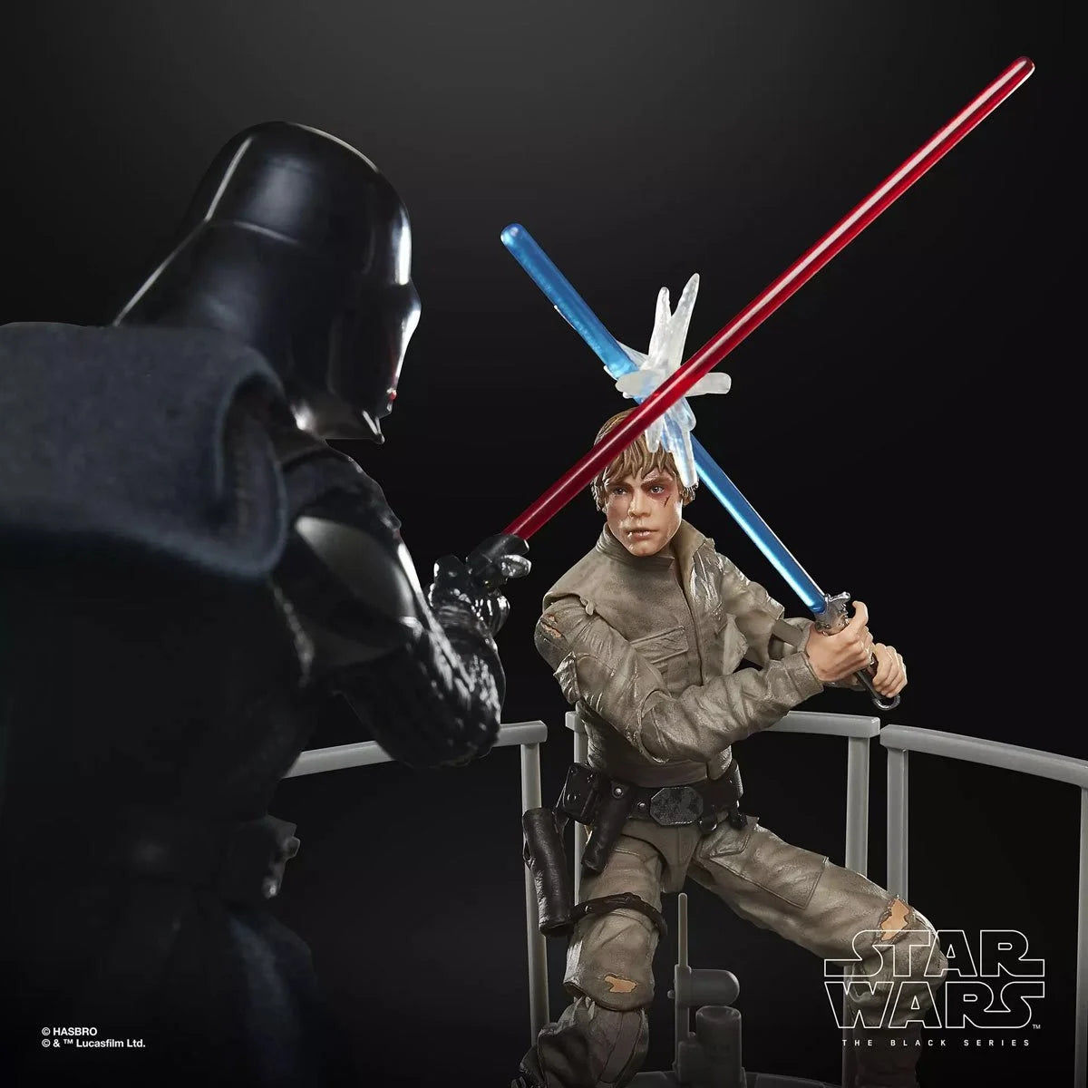 Star Wars: The Black Series The Empire Strikes Back Darth Vader & Luke Skywalker 6-Inch Deluxe Figure Set