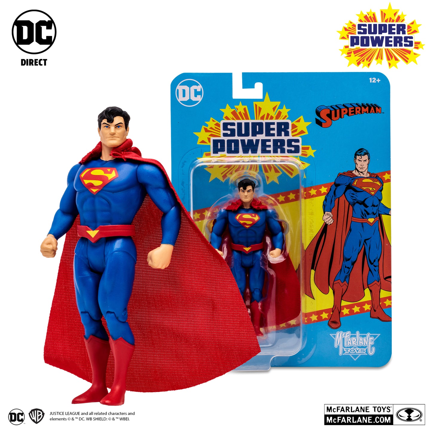 DC Super Powers Superman: Reborn 4.5" Figure