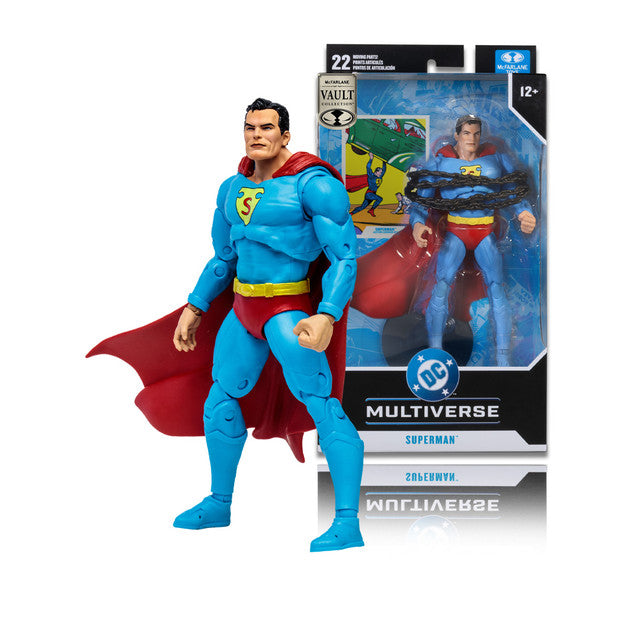DC Multiverse McFarlane Vault Collection Wave 1 Superman – Action Comics #1 7" Figure