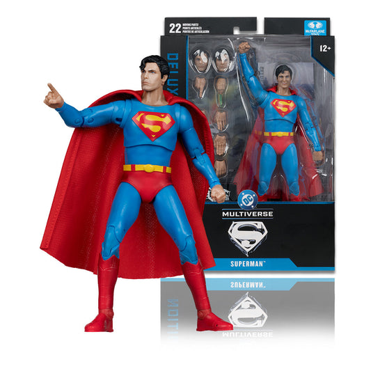 McFarlane Toys DC Multiverse Deluxe Theatrical Edition Superman (Superman 1978) 7-Inch Action Figure