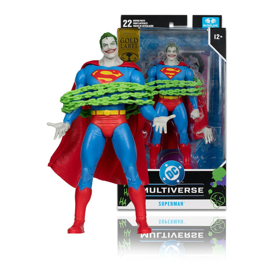 DC Multiverse Superman #9 (Jokerized) – Gold Label 7-Inch Action Figure