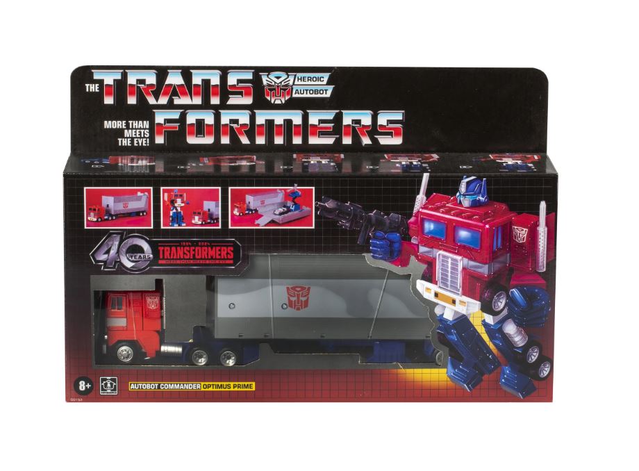 Transformers 40th Anniversary - Optimus Prime - G1 Retro Collectible