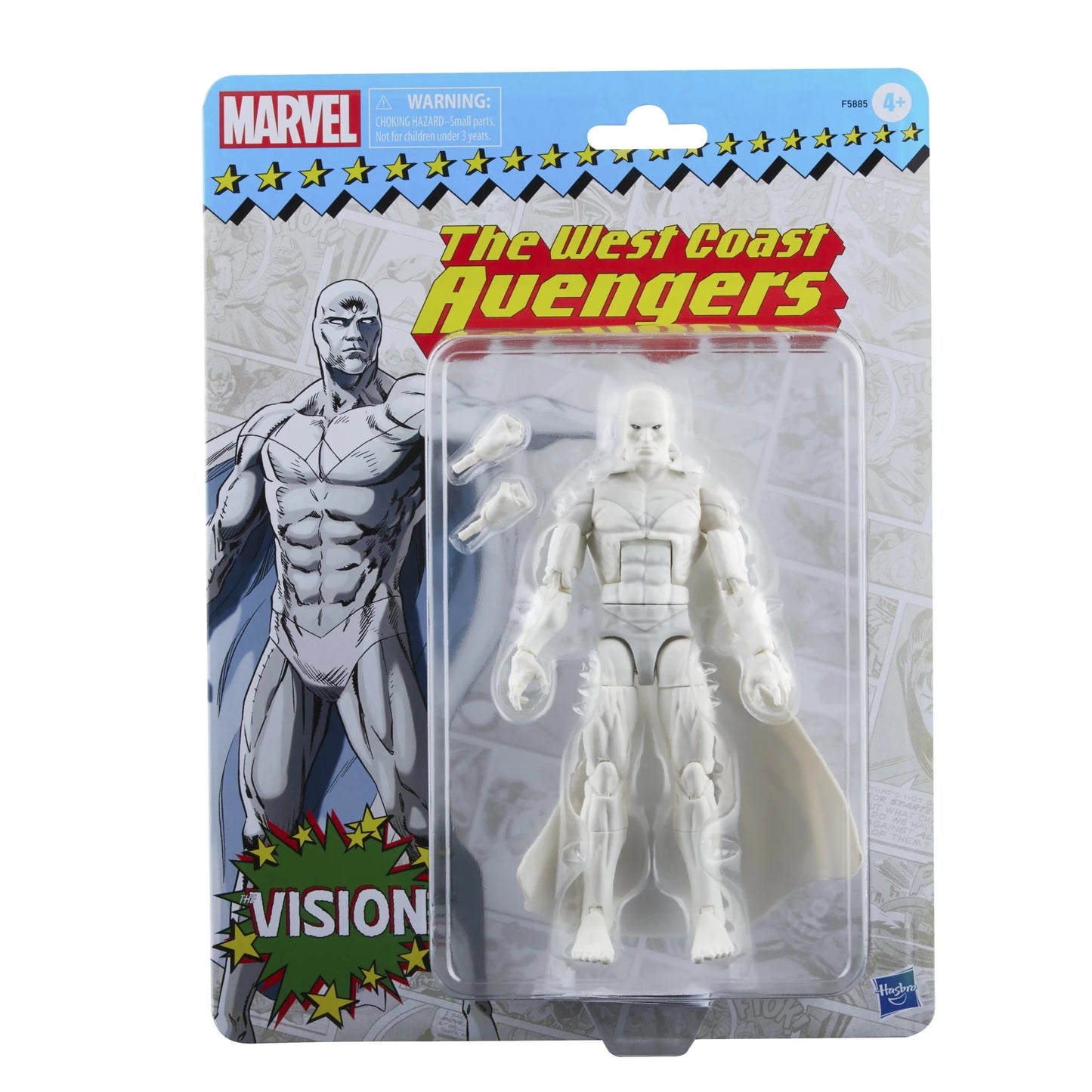 Marvel Legends Series Vision 6-Inch Retro Action Figure