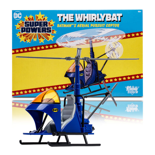 Whirlybat: Batman's Aerial Pursuit Copter (DC Super Powers) Vehicle