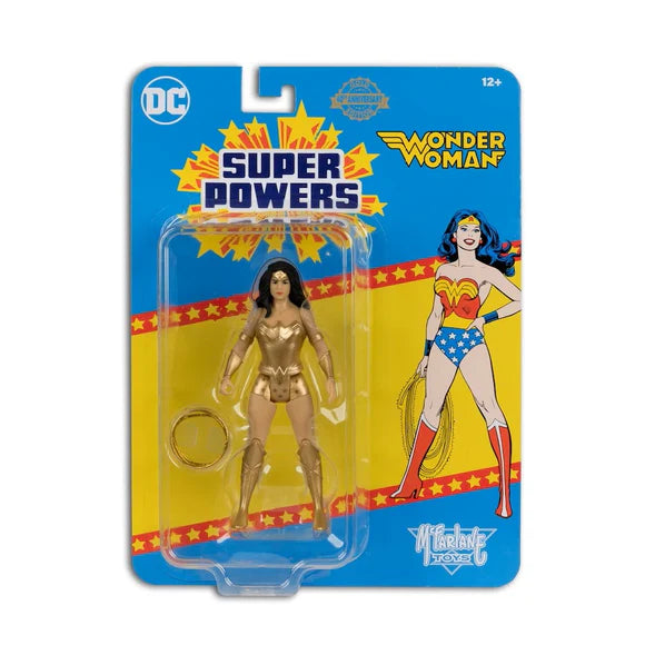 DC Super Powers Wave 9 Wonder Woman Gold 4.5" Figure