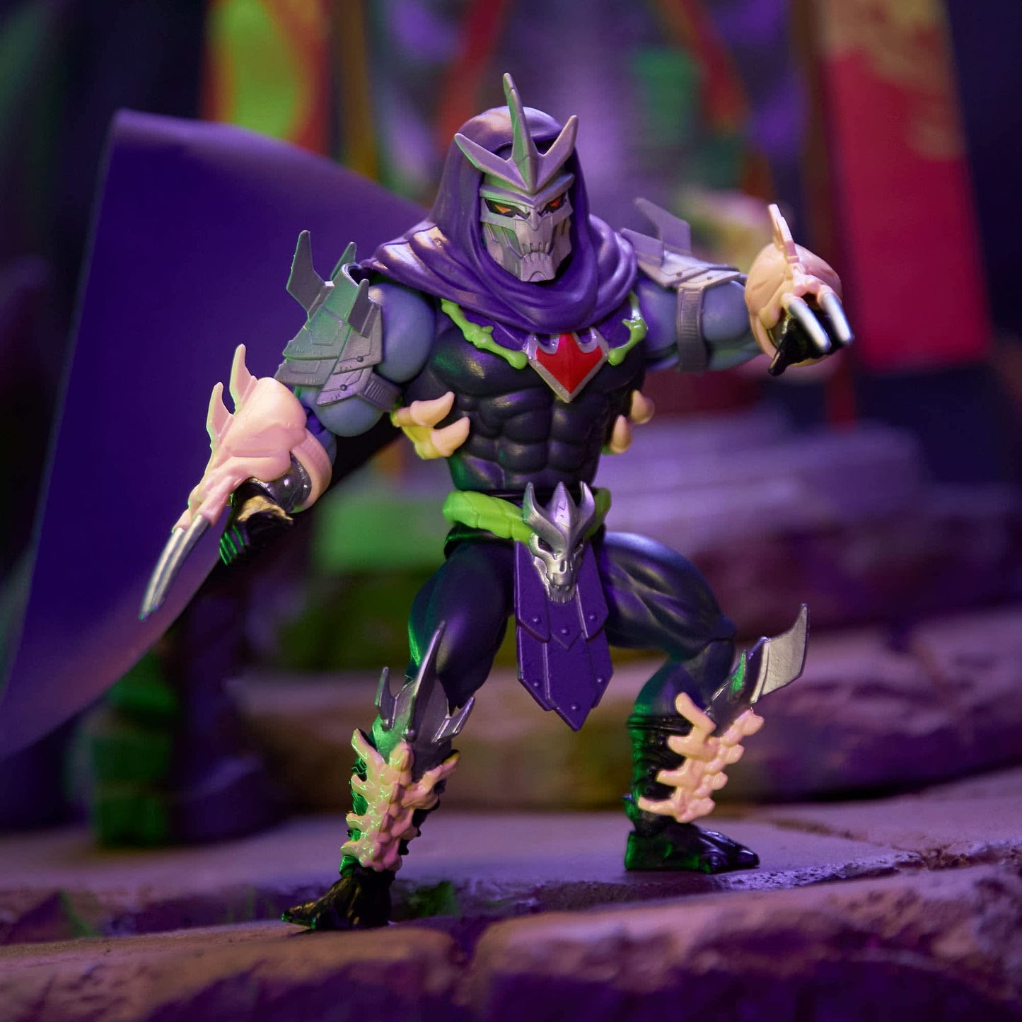 Masters of the Universe x TMNT Turtles of Grayskull Skele-Shredder Action Figure Mattel