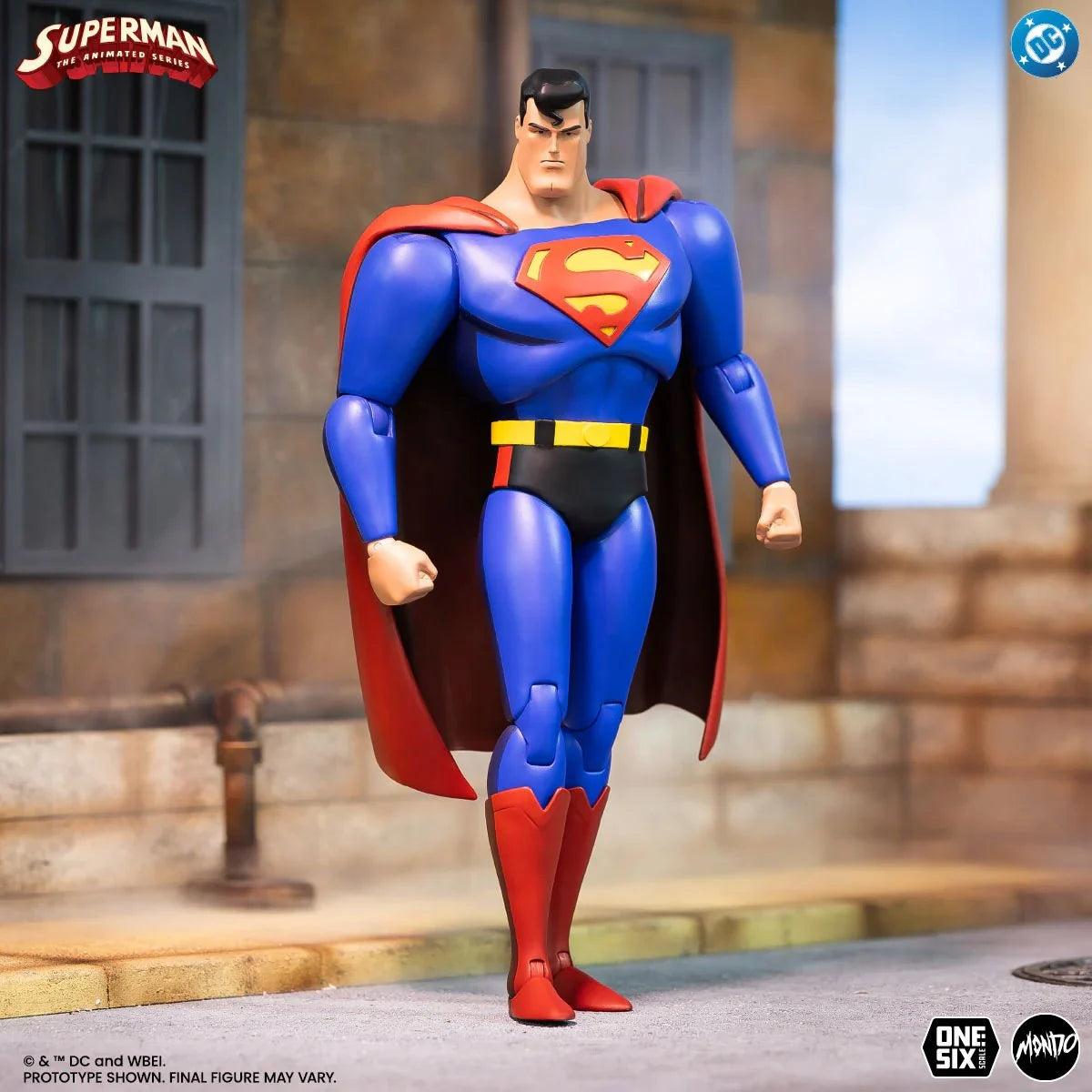 Mondo Superman: The Animated Series Superman 1:6 Scale Action Figure