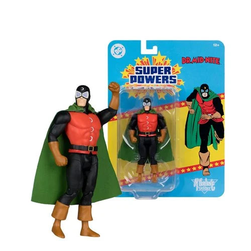 DC Super Powers Dr. Mid-Nite 4 1/2-Inch Scale Action Figure