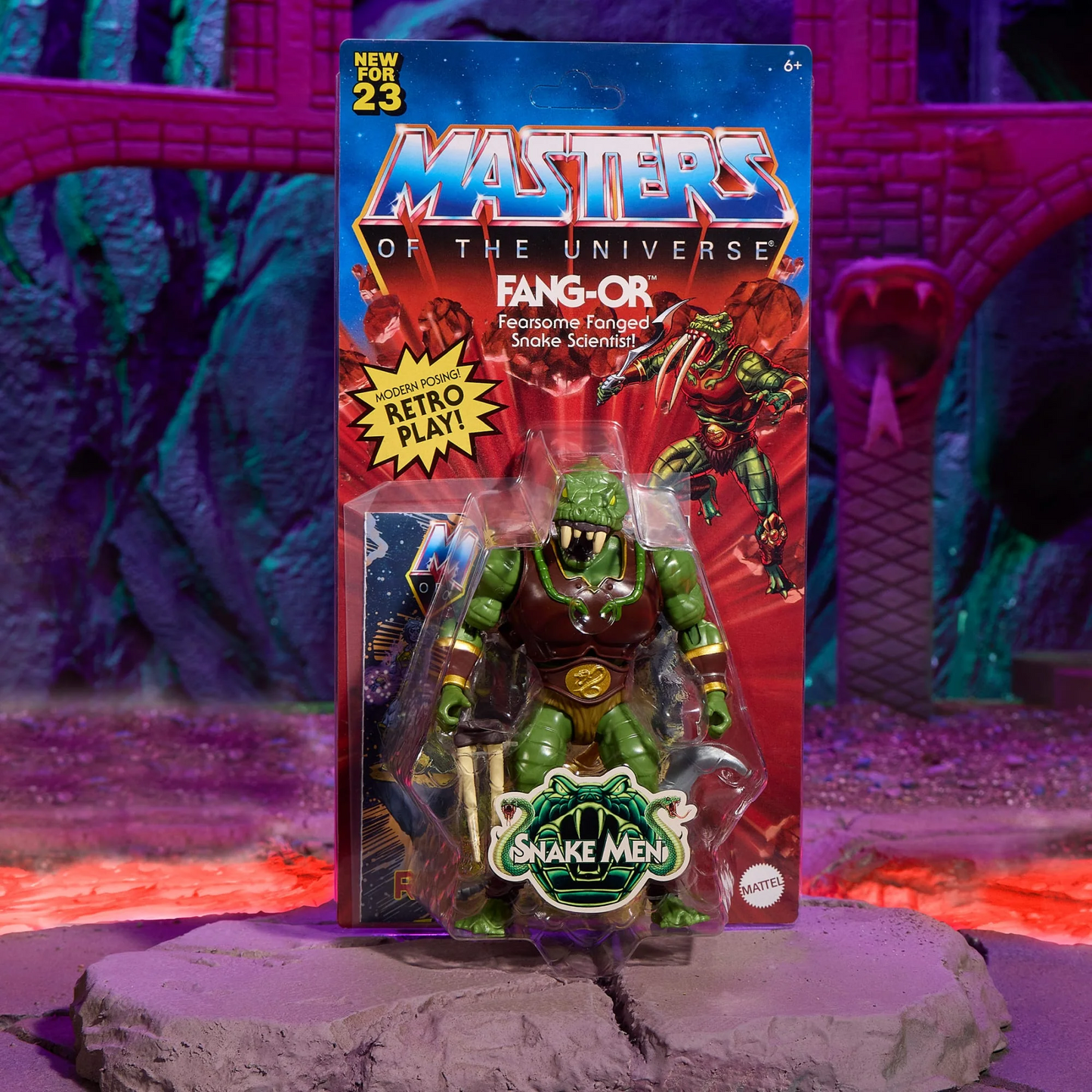 Masters of the Universe Origins Fang-Or Action Figure The Snake Men