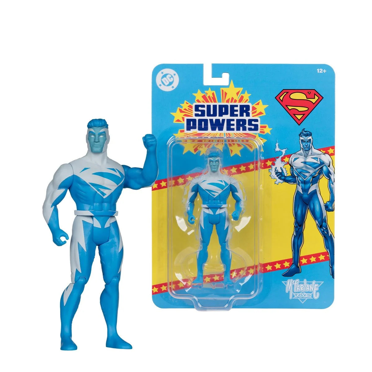 DC McFarlane Super Powers Superman (Blue) 4.5" Action Figure