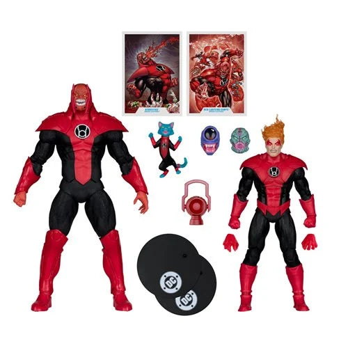 DC Multiverse Atrocitus MegaFig & Red Lantern Corps Green Lantern 7-Inch Scale Action Figure 2-Pack