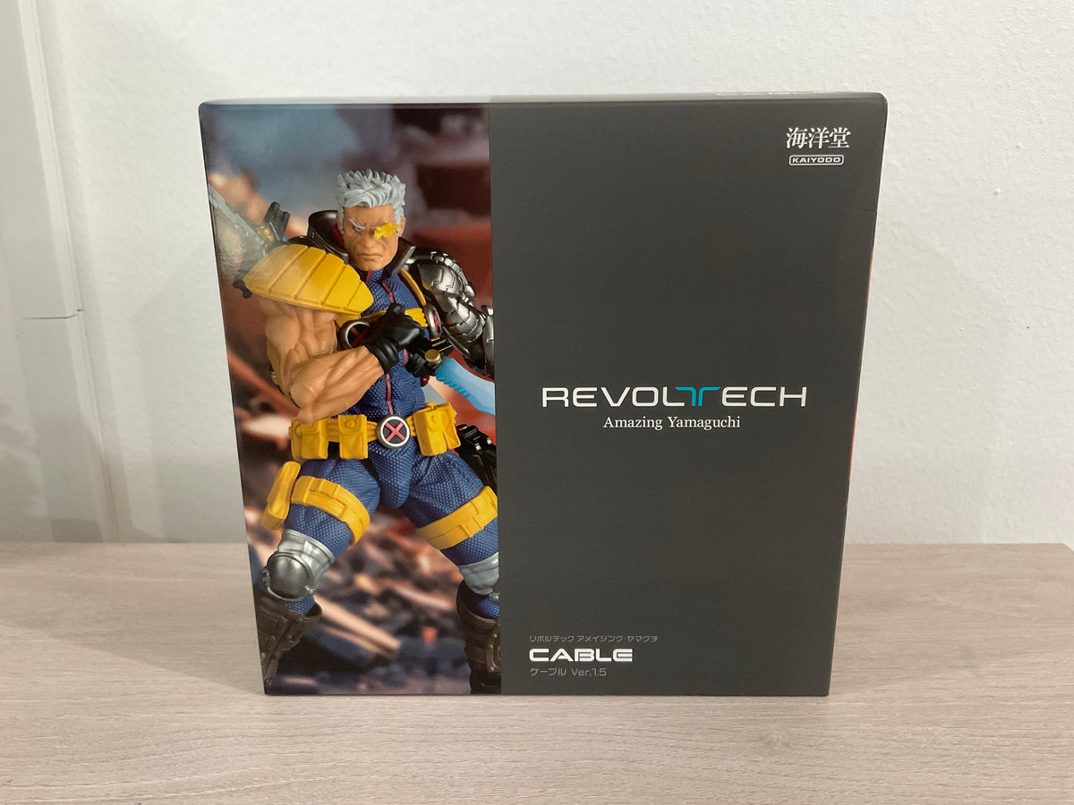 Kaiyodo Marvel X-Men Cable Ver. 1.5 Amazing Yamaguchi Revoltech NR083 Action Figure
