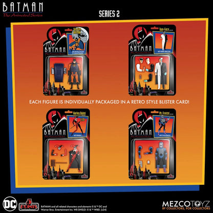 Mezco 5 Points Batman The Animated Series Series 2 Deluxe Box Set of 4 Figures